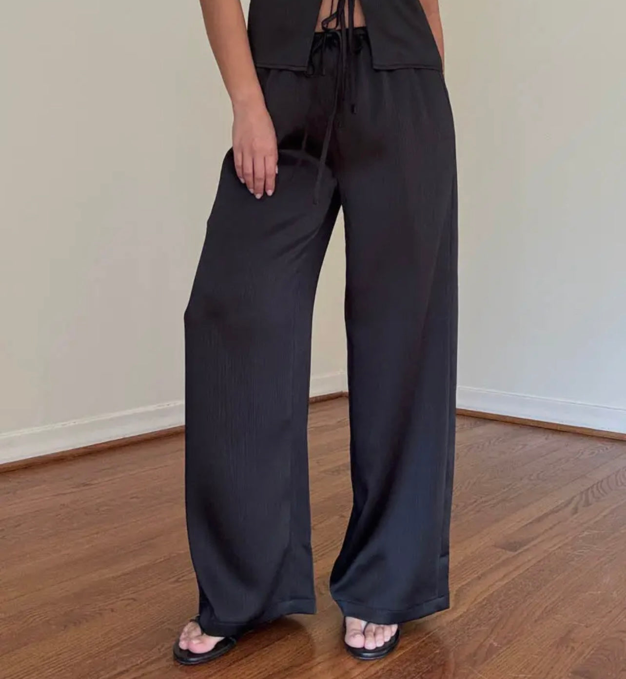 Sasha Satin Pants