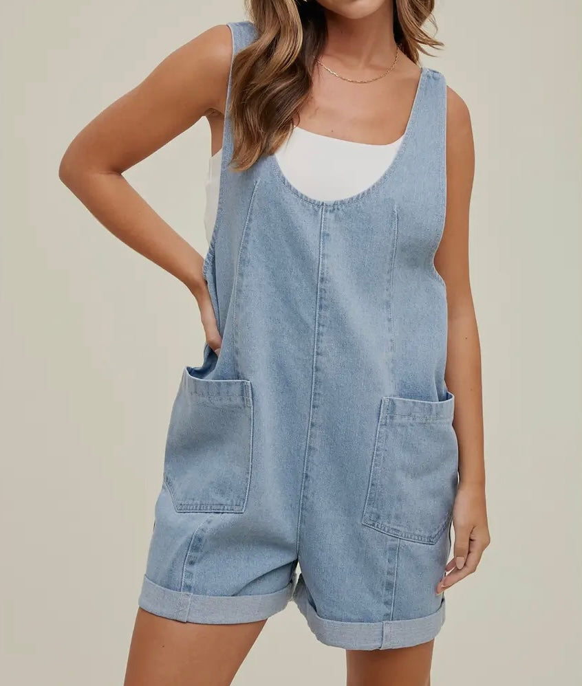 Lucky Denim Romper