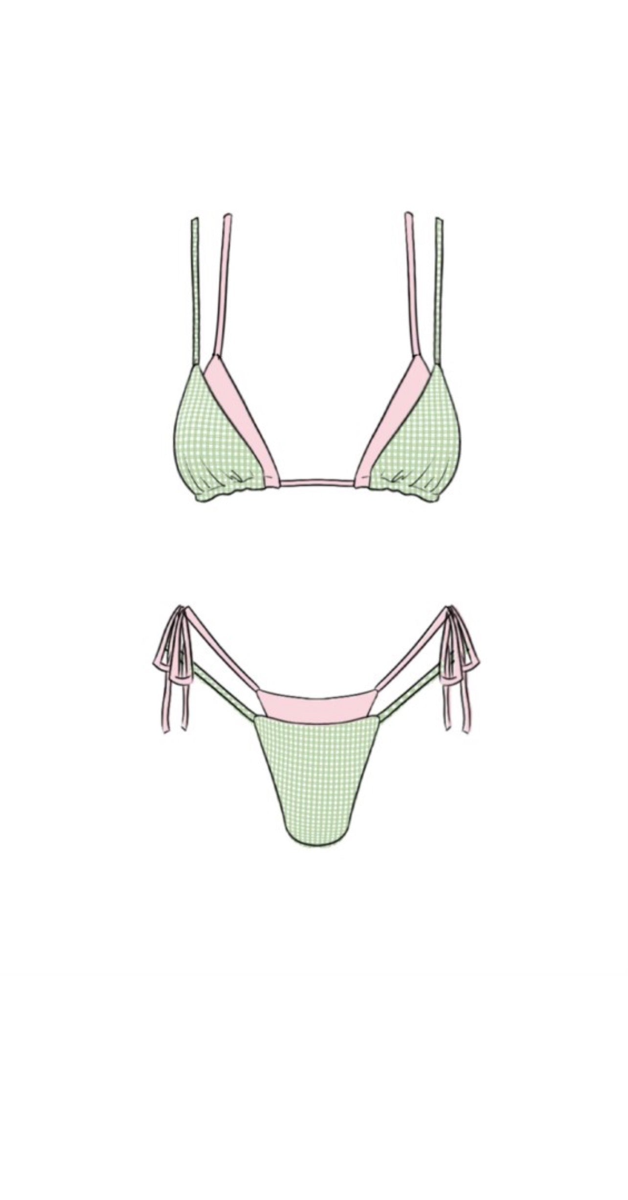 * PRE ORDER * Strawberry Fields Bikini Set