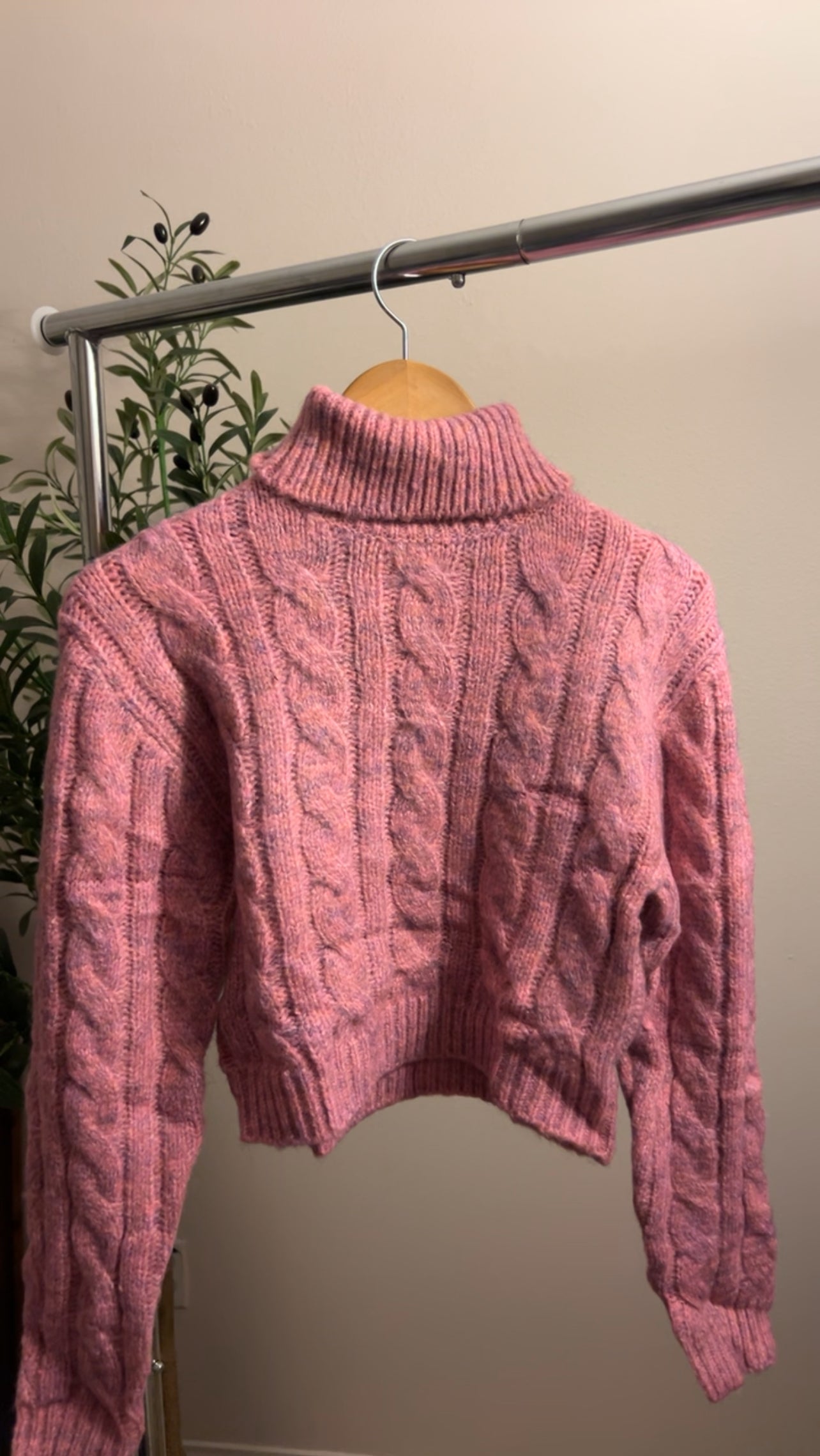 Pomegranate Turtle Neck