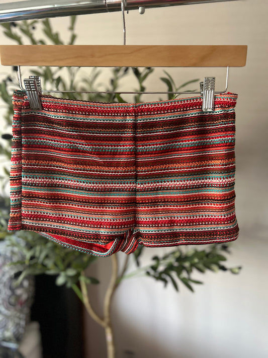 Desert Hue Striped Shorts