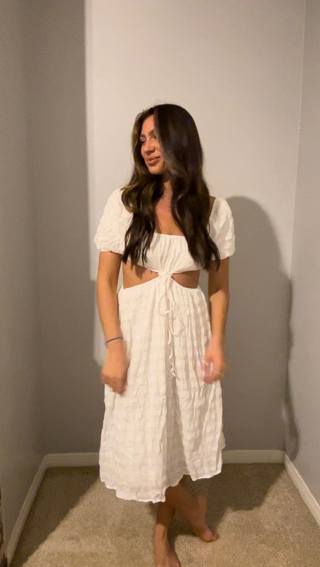 Venice Cutout Midi Dress