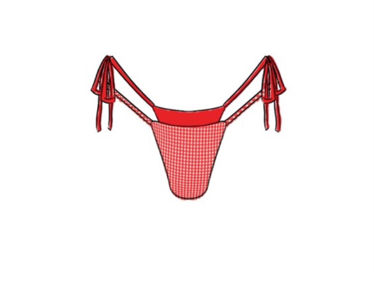 Strawberry Fields Bikini Bottoms