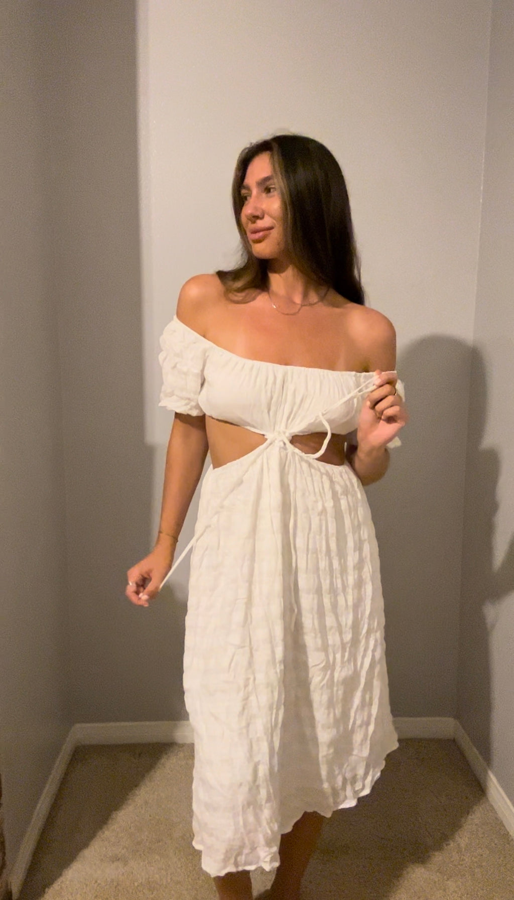 Venice Cutout Midi Dress