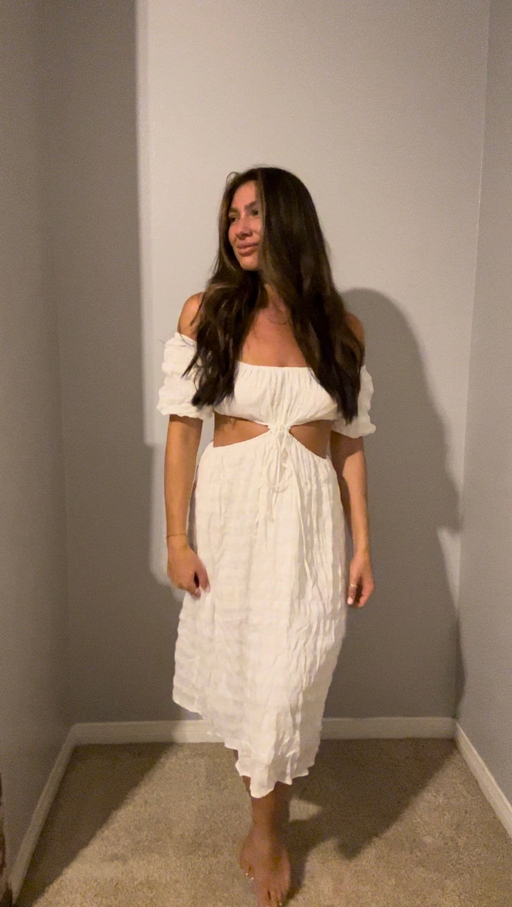 Venice Cutout Midi Dress